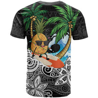 Tropical Christmas Polynesian T Shirt Funny Surfing Pineapple LT7 - Polynesian Pride
