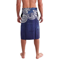 Tropical Christmas Polynesian Lavalava Funny Surfing Pineapple Blue LT7 - Polynesian Pride