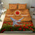 Cook Islands ANZAC Day Personalised Bedding Set with Poppy Field LT9 - Polynesian Pride