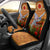 Cook Islands ANZAC Day Personalised Car Seat Cover with Poppy Field LT9 - Polynesian Pride