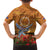 Cook Islands ANZAC Day Personalised Family Matching Long Sleeve Bodycon Dress and Hawaiian Shirt with Poppy Field LT9 - Polynesian Pride