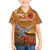 Cook Islands ANZAC Day Personalised Family Matching Off Shoulder Long Sleeve Dress and Hawaiian Shirt with Poppy Field LT9 Son's Shirt Art - Polynesian Pride