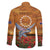 Cook Islands ANZAC Day Personalised Family Matching Puletasi and Hawaiian Shirt with Poppy Field LT9 - Polynesian Pride