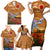 Cook Islands ANZAC Day Personalised Family Matching Short Sleeve Bodycon Dress and Hawaiian Shirt with Poppy Field LT9 - Polynesian Pride