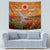 Cook Islands ANZAC Day Personalised Tapestry with Poppy Field LT9 - Polynesian Pride