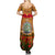 Niue ANZAC Day Personalised Family Matching Summer Maxi Dress and Hawaiian Shirt with Poppy Field LT9 - Polynesian Pride