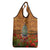 Niue ANZAC Day Personalised Grocery Bag with Poppy Field