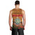 Niue ANZAC Day Personalised Men Tank Top with Poppy Field LT9 - Polynesian Pride