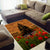 Norfolk Island ANZAC Day Personalised Area Rug with Poppy Field LT9 - Polynesian Pride