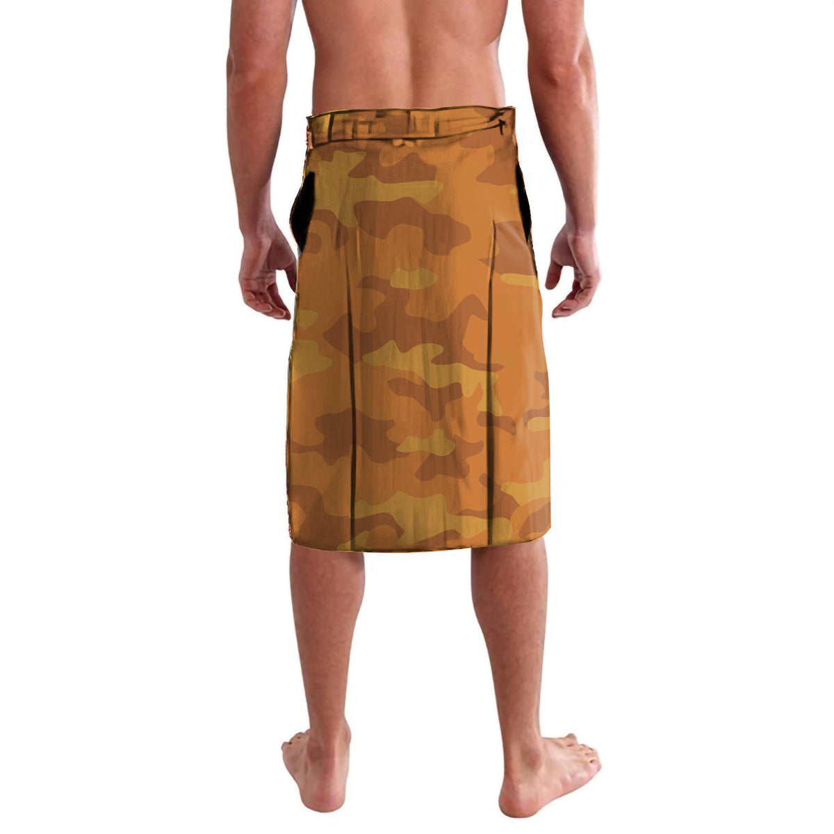 Norfolk Island ANZAC Day Personalised Lavalava with Poppy Field LT9 - Polynesian Pride