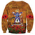 Norfolk Island ANZAC Day Personalised Sweatshirt with Poppy Field LT9 - Polynesian Pride