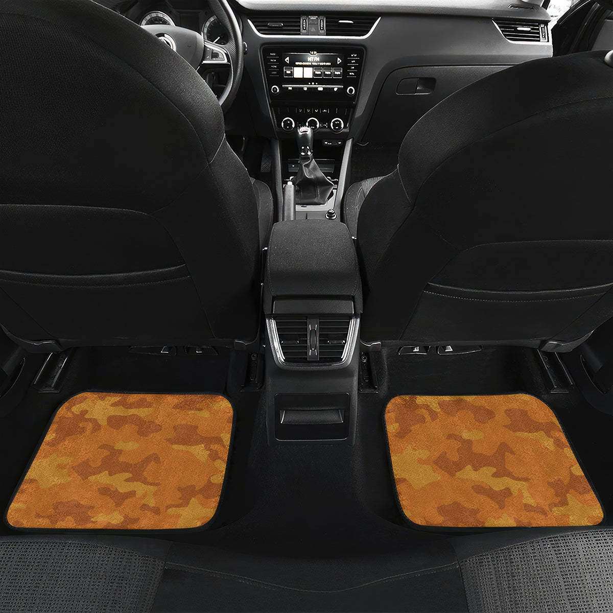 Tokelau ANZAC Day Personalised Car Mats with Poppy Field LT9 - Polynesian Pride