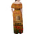 Tokelau ANZAC Day Personalised Family Matching Off Shoulder Maxi Dress and Hawaiian Shirt with Poppy Field LT9 - Polynesian Pride