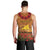 Tokelau ANZAC Day Personalised Men Tank Top with Poppy Field LT9 - Polynesian Pride