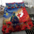 Tonga ANZAC Day Personalised Bedding Set Soldier Te Tau Manatui Kinautolu with Poppy Field LT9 - Polynesian Pride