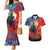 Tonga ANZAC Day Personalised Couples Matching Mermaid Dress and Hawaiian Shirt Soldier Te Tau Manatui Kinautolu with Poppy Field LT9 Art - Polynesian Pride