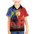 Tonga ANZAC Day Personalised Family Matching Mermaid Dress and Hawaiian Shirt Soldier Te Tau Manatui Kinautolu with Poppy Field LT9 Son's Shirt Art - Polynesian Pride