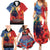 Tonga ANZAC Day Personalised Family Matching Summer Maxi Dress and Hawaiian Shirt Soldier Te Tau Manatui Kinautolu with Poppy Field LT9 - Polynesian Pride