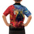 Tonga ANZAC Day Personalised Kid Hawaiian Shirt Soldier Te Tau Manatui Kinautolu with Poppy Field LT9 - Polynesian Pride