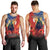 Tonga ANZAC Day Personalised Men Tank Top Soldier Te Tau Manatui Kinautolu with Poppy Field LT9 - Polynesian Pride