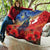 Tonga ANZAC Day Personalised Quilt Soldier Te Tau Manatui Kinautolu with Poppy Field LT9 - Polynesian Pride