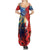 Tonga ANZAC Day Personalised Summer Maxi Dress Soldier Te Tau Manatui Kinautolu with Poppy Field LT9 - Polynesian Pride