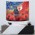 Tonga ANZAC Day Personalised Tapestry Soldier Te Tau Manatui Kinautolu with Poppy Field LT9 - Polynesian Pride