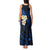 Hawaii Tank Maxi Dress Niihau Islands Polynesian Sunset Plumeria Blue Vibe LT9 - Polynesian Pride