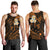 Hawaii Men Tank Top Niihau Islands Polynesian Sunset Plumeria Gold Vibe LT9 - Polynesian Pride