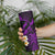 Hawaii Ni'ihau Islands Pacific Plumeria Skinny Tumbler Purple Polynesian Tattoo