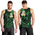 Hawaii Men Tank Top Molokai Islands Polynesian Sunset Plumeria Green Vibe LT9 - Polynesian Pride