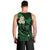 Hawaii Men Tank Top Lanai Islands Polynesian Sunset Plumeria Green Vibe LT9 - Polynesian Pride