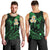 Hawaii Men Tank Top Lanai Islands Polynesian Sunset Plumeria Green Vibe LT9 - Polynesian Pride