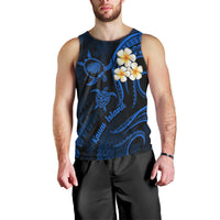 Hawaii Men Tank Top Kauai Islands Polynesian Sunset Plumeria LT9 - Polynesian Pride