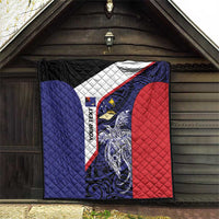 Personalised PNG West New Britain Province Quilt Bird of Paradise Tattoo Flag Motif - Polynesian Pride