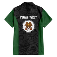 Personalised PNG Western Highlands Province Family Matching Summer Maxi Dress and Hawaiian Shirt Bird of Paradise Tattoo Flag Motif LT9 - Polynesian Pride