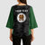 Personalised PNG Western Highlands Province Kimono Sleeve Blouse Bird of Paradise Tattoo Flag Motif - Polynesian Pride