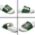 Personalised PNG Western Highlands Province Slide Sandals Bird of Paradise Tattoo Flag Motif - Polynesian Pride