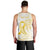 Be Bold Go Gold Polyneisan Ribbon Childhood Personalised Men Tank Top