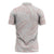 White Sunday Lotu Tamaiti Zipper Polo Shirt Polynesian Wave Pastel Blush - Polynesian Pride