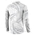 White Sunday Lotu Tamaiti Button Sweatshirt Polynesian Wave Pastel Gray - Polynesian Pride