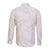 White Sunday Lotu Tamaiti Long Sleeve Button Shirt Polynesian Wave Pastel Nude - Polynesian Pride