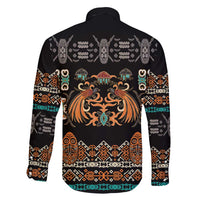 Black Batik Papua-inspired Pattern Family Matching Puletasi and Hawaiian Shirt LT9 - Polynesian Pride
