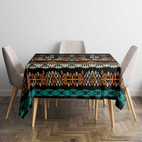 Black Batik Papua-inspired Pattern Tablecloth LT9 - Polynesian Pride
