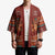 Oxblood Batik Papua-inspired Pattern Kimono - Polynesian Pride