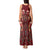 Oxblood Bird of Batik Papua Tank Maxi Dress Exotic Natural Wealth of Papua - Polynesian Pride