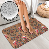 Terracotta Bird of Batik Papua Bathroom Set Exotic Natural Wealth of Papua - Polynesian Pride