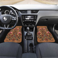 Terracotta Bird of Batik Papua Car Mats Exotic Natural Wealth of Papua - Polynesian Pride