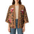 Terracotta Bird of Batik Papua Kimono Exotic Natural Wealth of Papua - Polynesian Pride