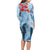 FSM Verterans Day Family Matching Long Sleeve Bodycon Dress and Hawaiian Shirt Their Lives Your Freedom